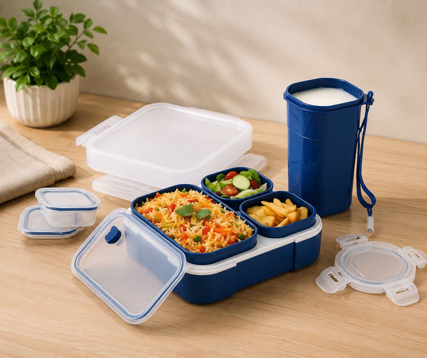 3 Compartments Zesty Combo