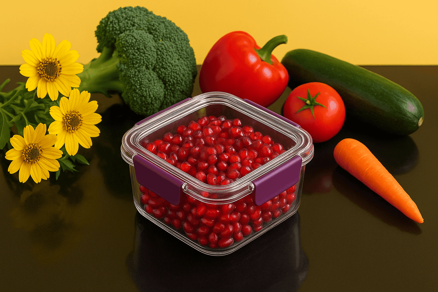 Snap Fresh Square Container 600ml