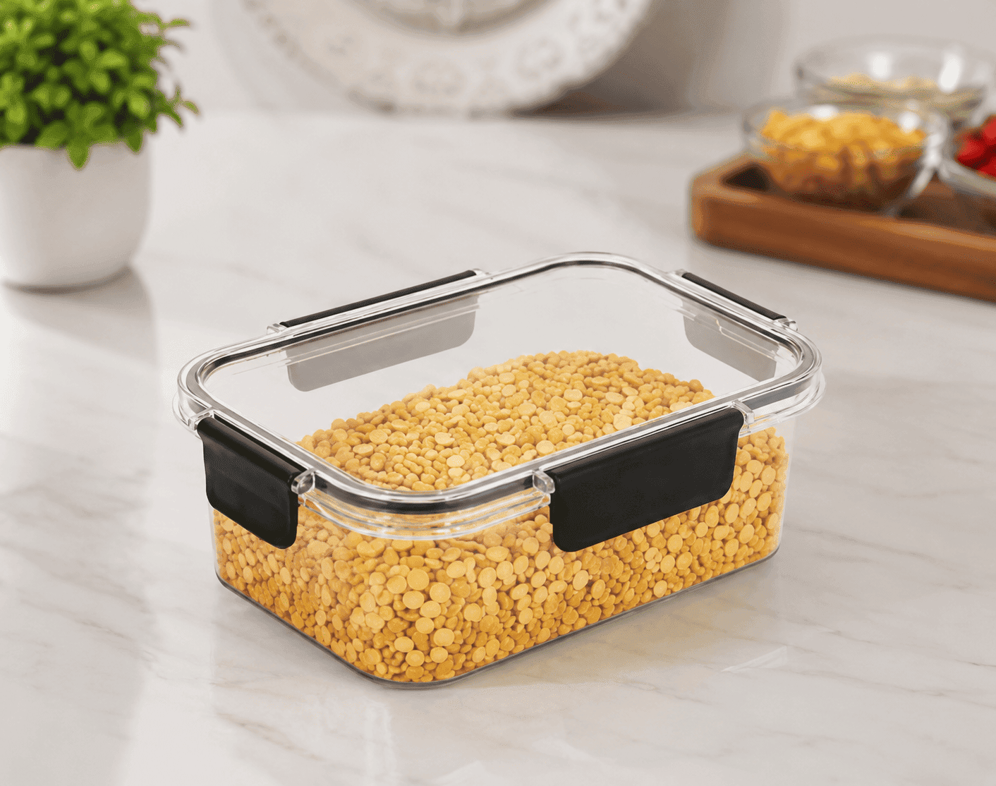 Snap Fresh Rectangle Container 1200ml