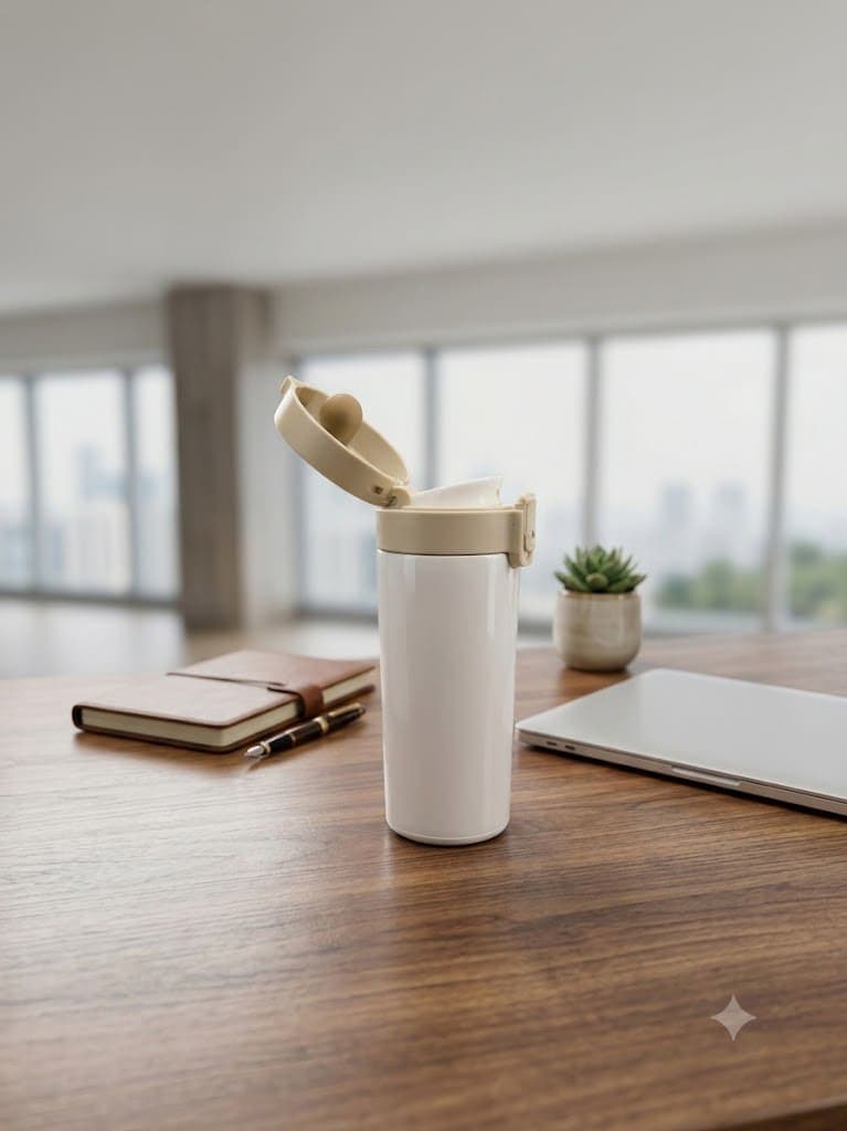 Coffee Push Lock Sipper